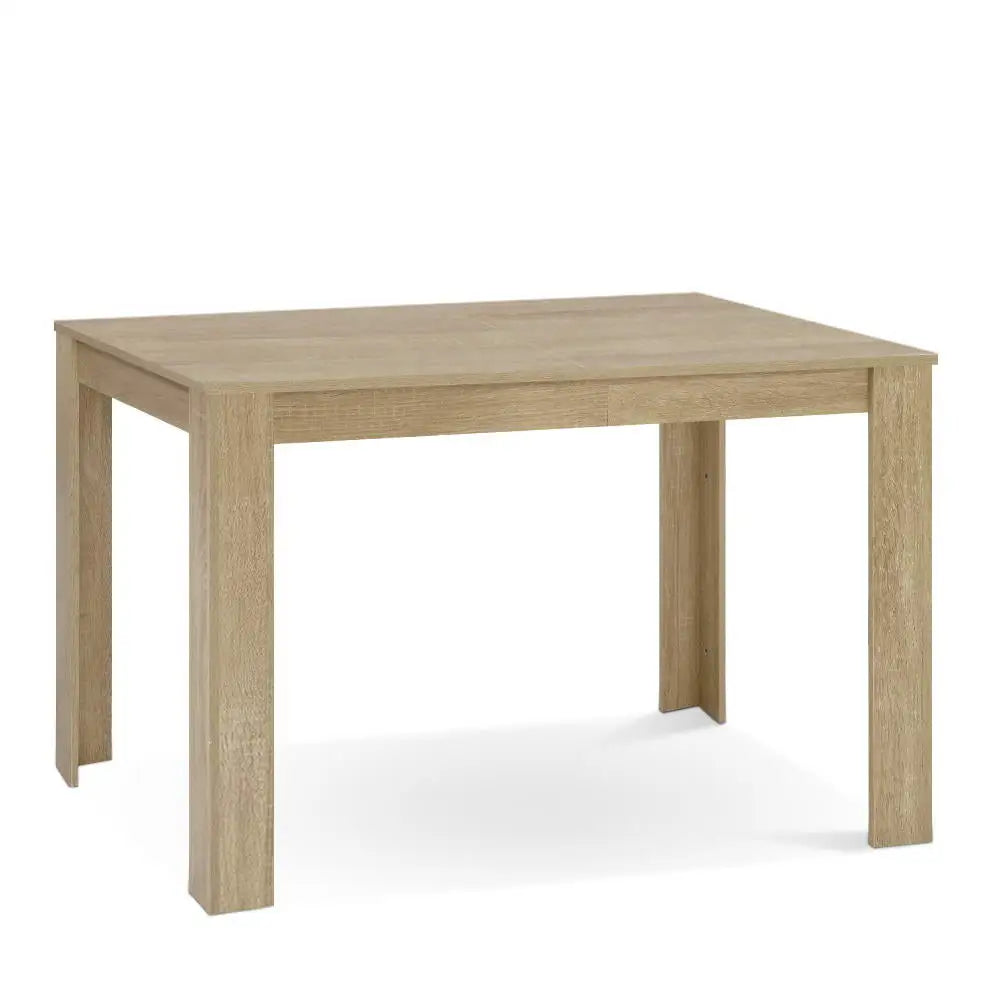 Dining Table Rectangular 4 Seater 120cm Oak Natu