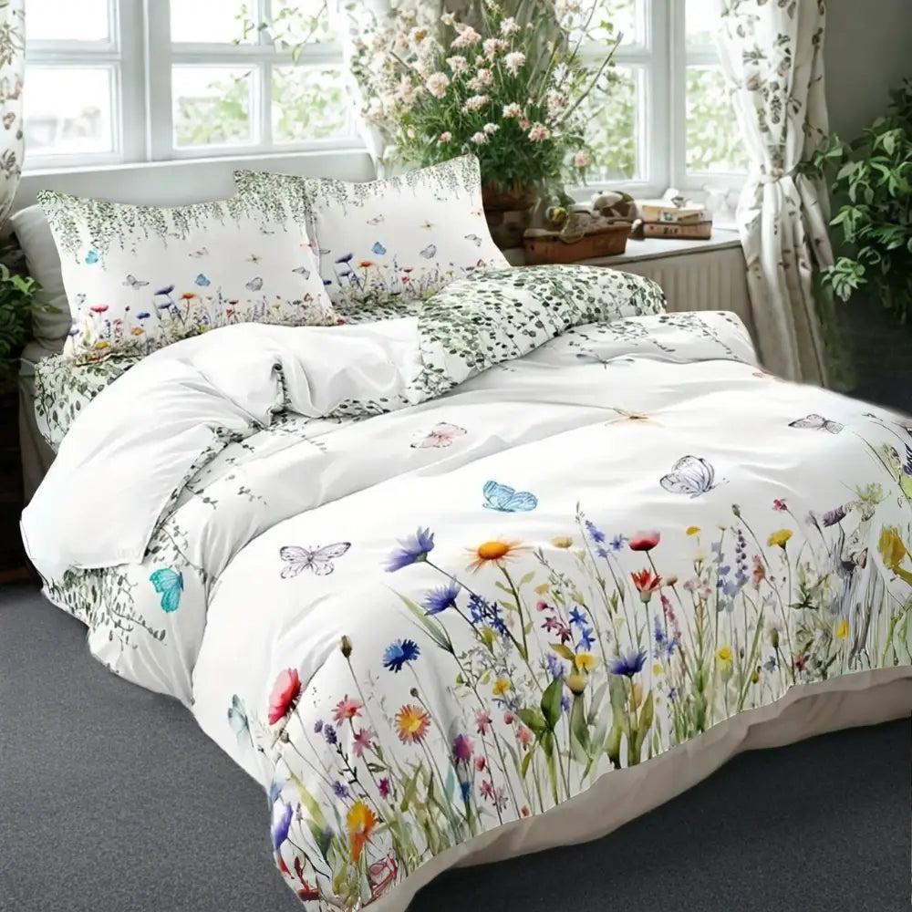 Dreamfields - Butterfly Dreams Quilt Cover Set - (2pcs King Single Size)