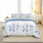 Dreamfields - Mist Floral Quilt Cover Set - (3pcs Super King Size)
