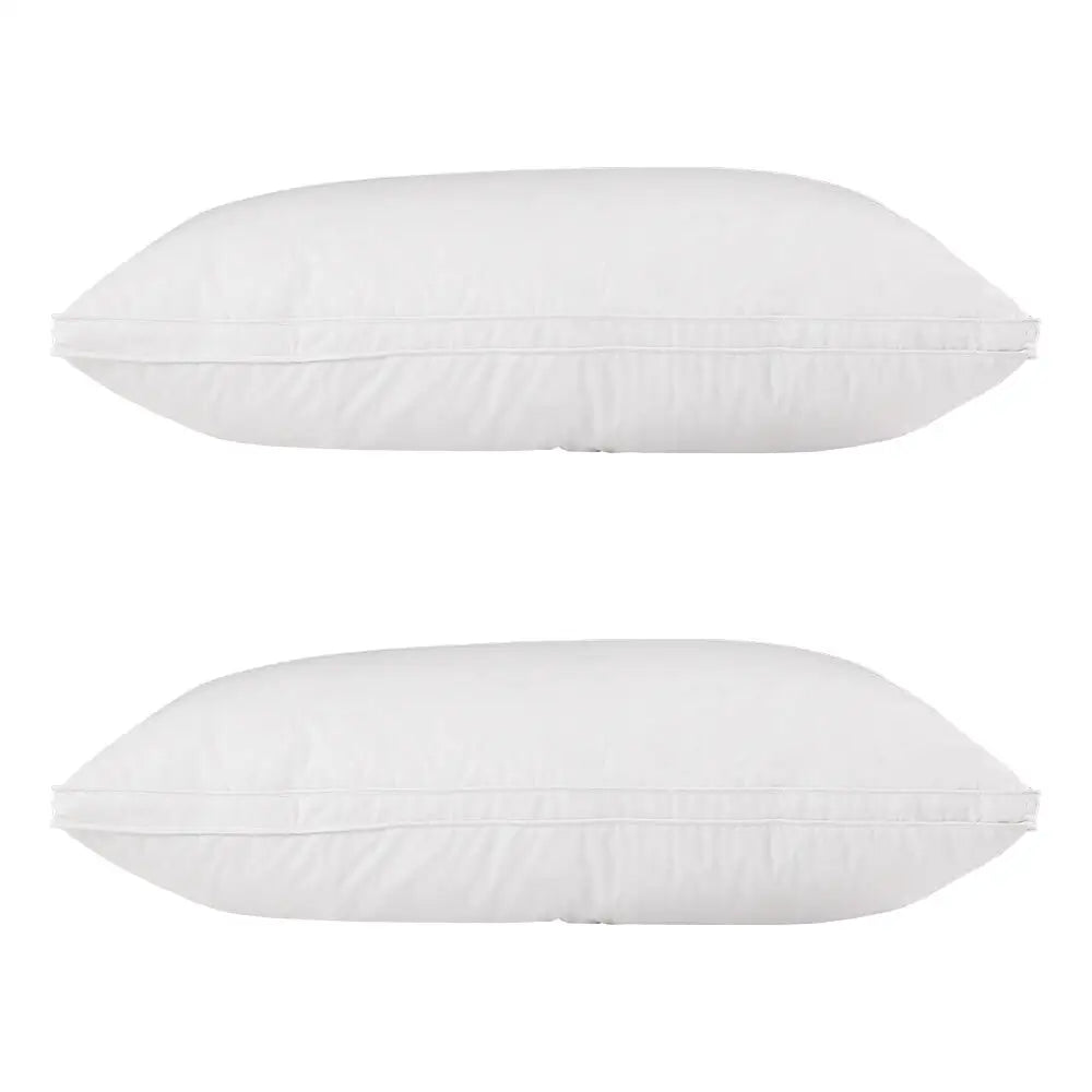 Duck Feather Down Pillow Luxury Twin Pack