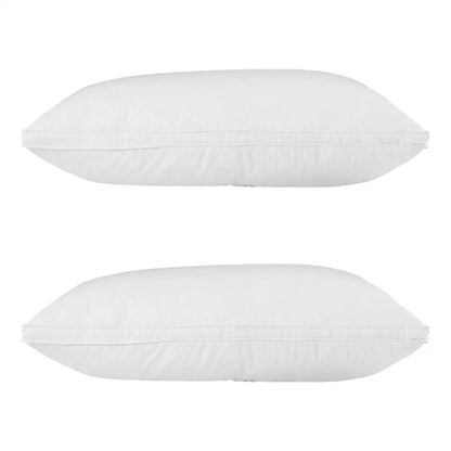 Duck Feather Down Pillow Luxury Twin Pack