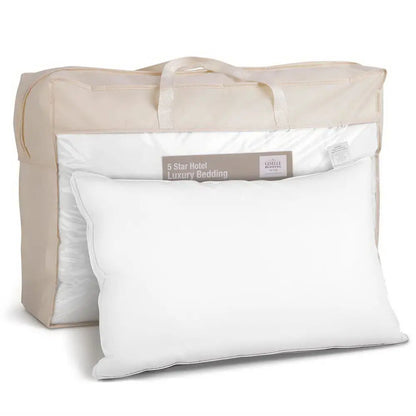 Duck Feather Down Pillow Luxury Twin Pack