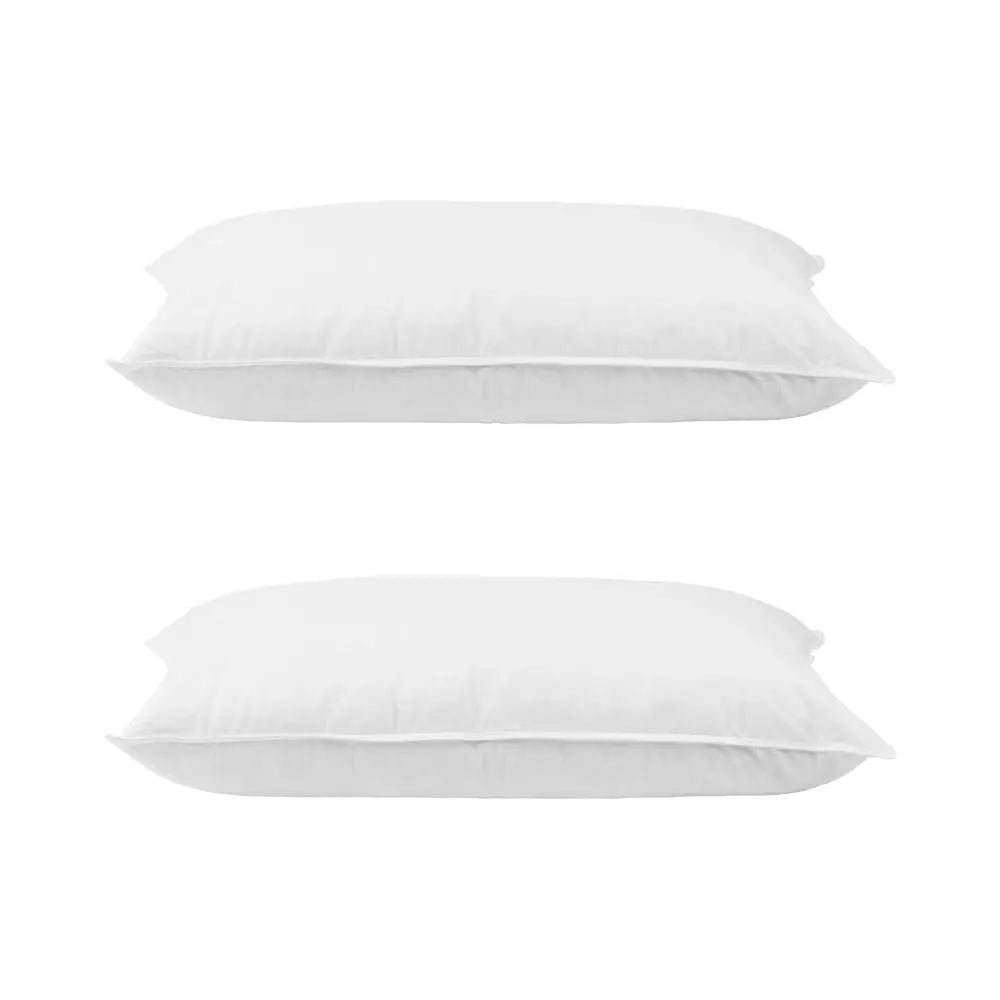 Duck Feather Down Pillow Twin Pack