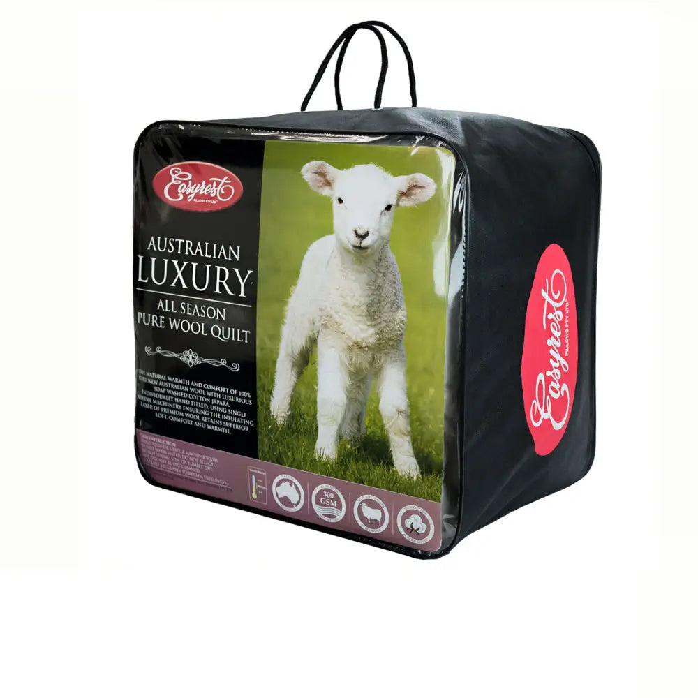 Easyrest 300gsm Australian Wool Quilt Super King