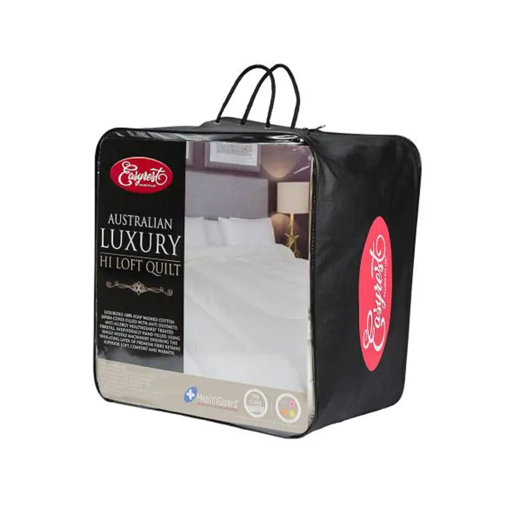Easyrest 350gsm Luxury Hi Loft Quilt Super King