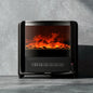 Electric Fireplace Fire Heaters 2000w | Black Devanti Electric Fireplace Realistic