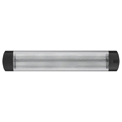 Electric Strip Heater Radiant Heaters 3000w | Silver Black Outdoor Infrared Heater