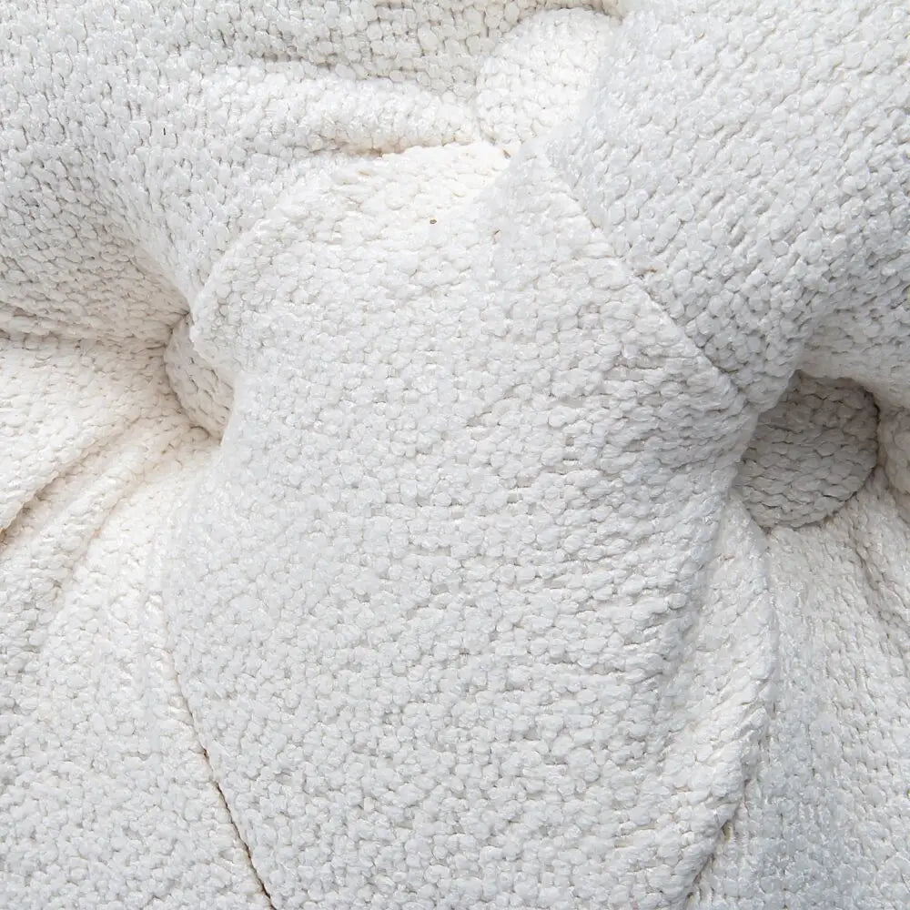 Elsa Tufted Ottoman Beach Boucle White-rectangular