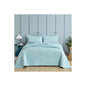 Embroidered Oceania 100% Cotton Quilted 3 Pcs Bedspread Coverlet Set Super King