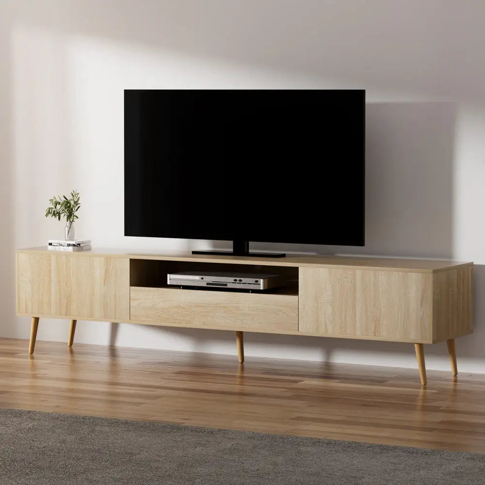 Entertainment Unit Alex Tv Cabinet Storage Drawers 200cm