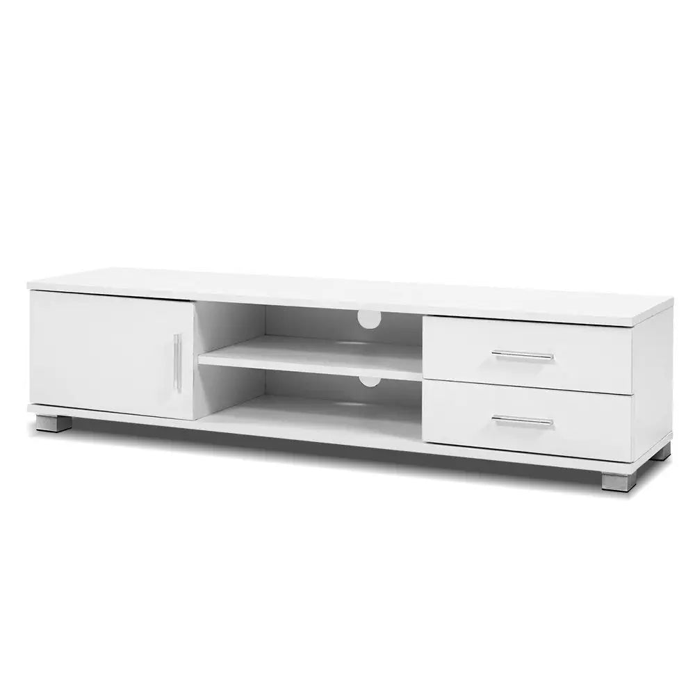 Entertainment Unit Tv Cabinet 120cm White Dylan