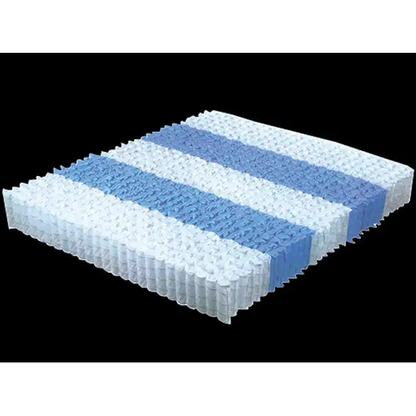 Ergopedic Mattress 5 Zone Latex Pocket Spring in a Box 30cm - Single - White Grey Black
