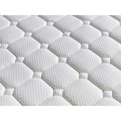 Ergopedic Mattress 5 Zone Latex Pocket Spring in a Box 30cm - Single - White Grey Black