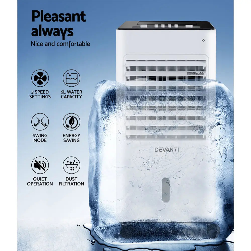Evaporative Air Cooler Conditioner 6l