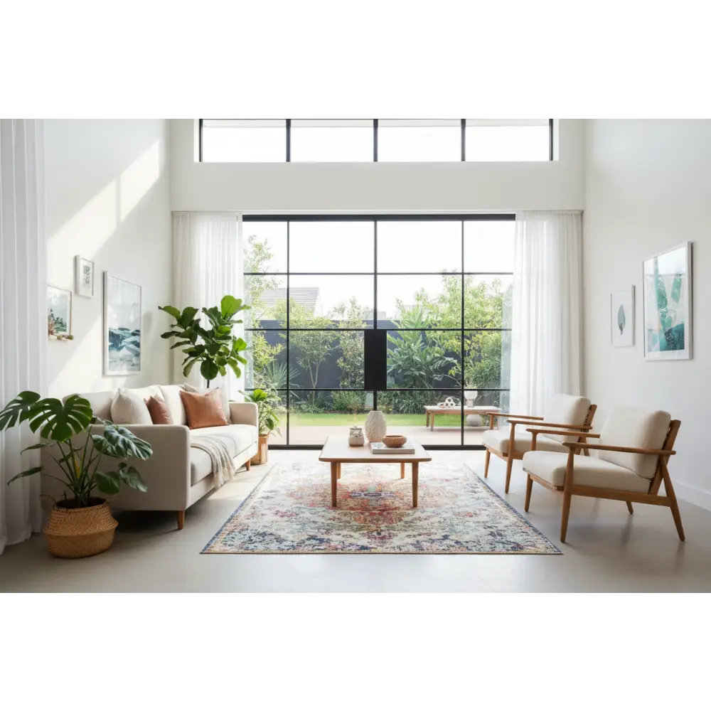 Evoke 254 White by Rug Culture -330x240cm - Rectangle