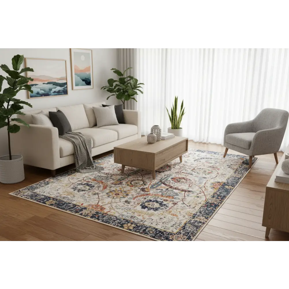Evoke 255 Ivory by Rug Culture -330x240cm - Rectangle