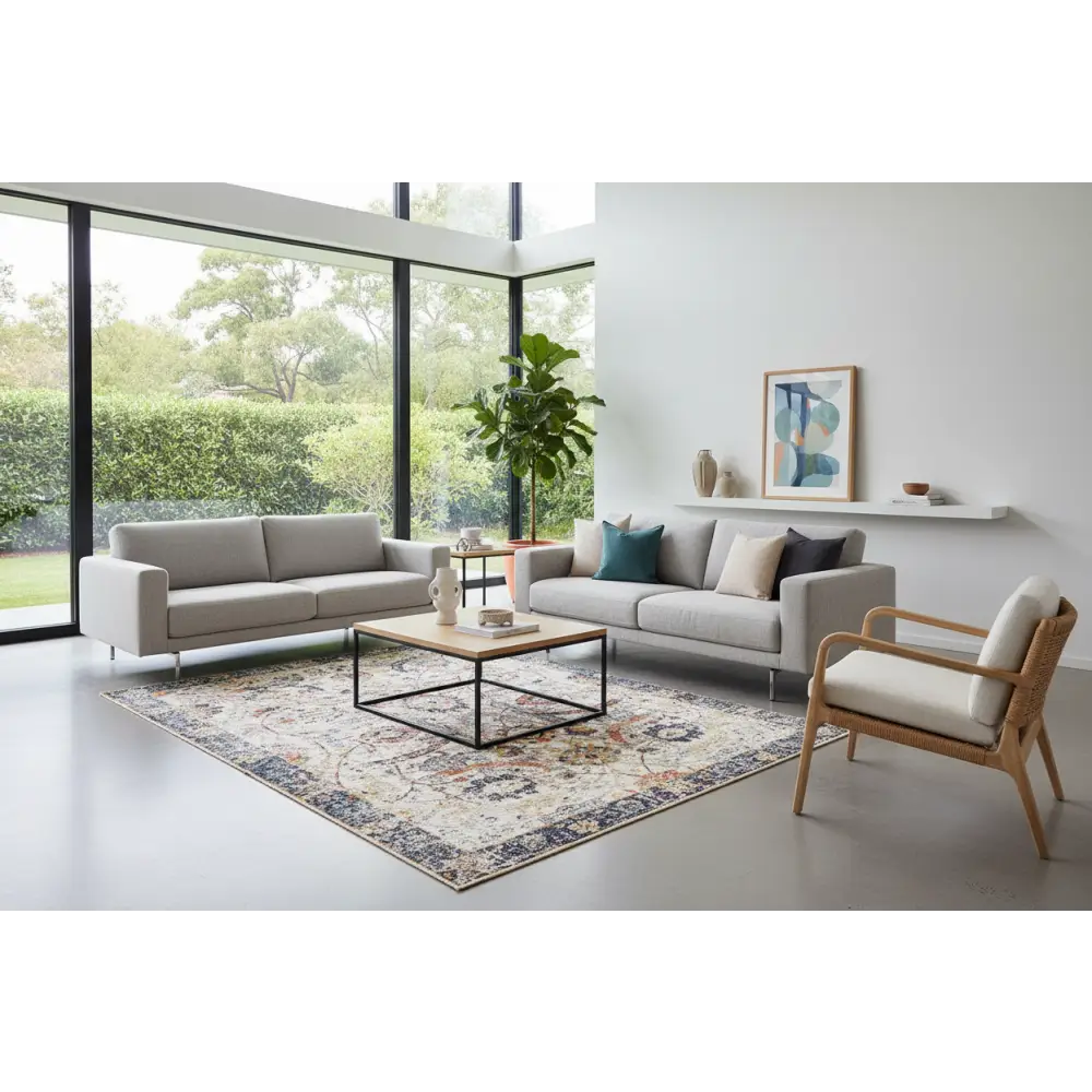 Evoke 255 Ivory by Rug Culture -330x240cm - Rectangle