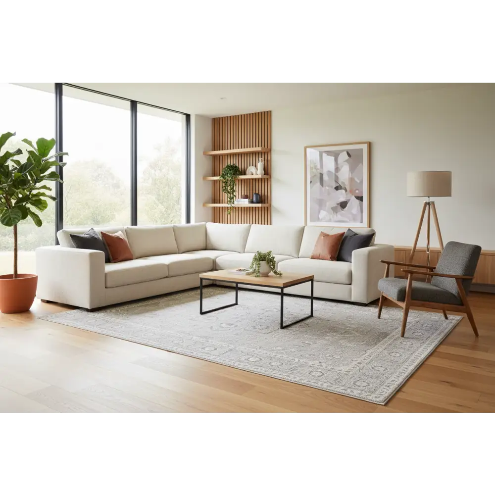 Evoke 261 Silver by Rug Culture -330x240cm - Rectangle