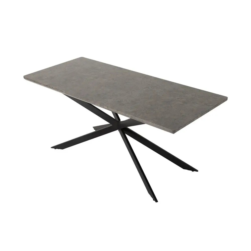 Falcon Rectangular Dining Table Mdf Marbling