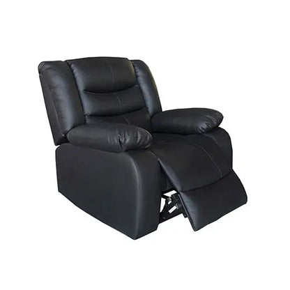 Fantasy Recliner Pu Leather 1r Black