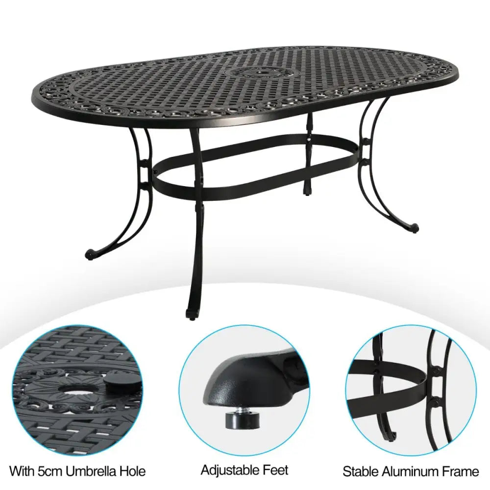 Fiji Oval Dining Table