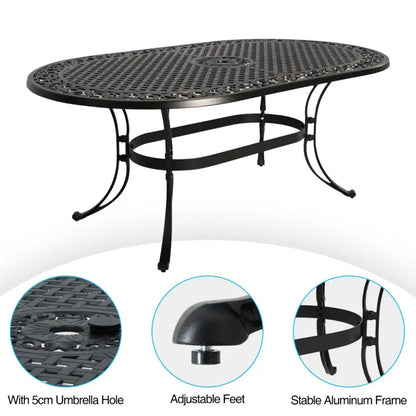 Fiji Oval Dining Table