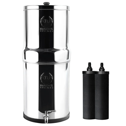 Premium Stainless Steel Gravity Water Filter With Tap
