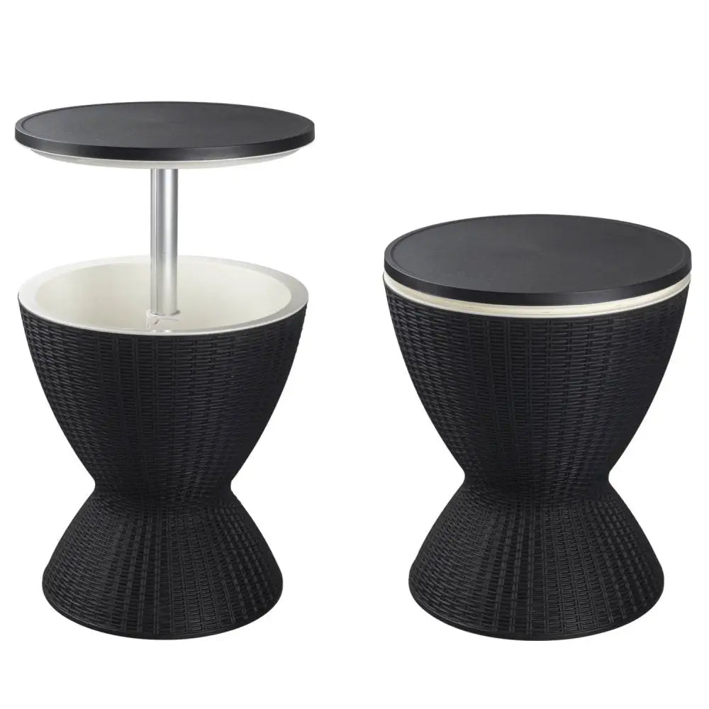Garden Ice Cooler Table (black)