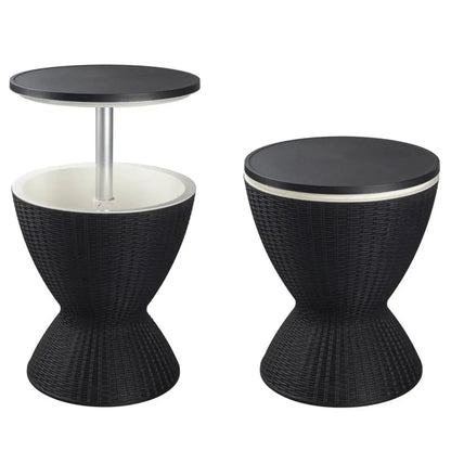 Garden Ice Cooler Table (black)
