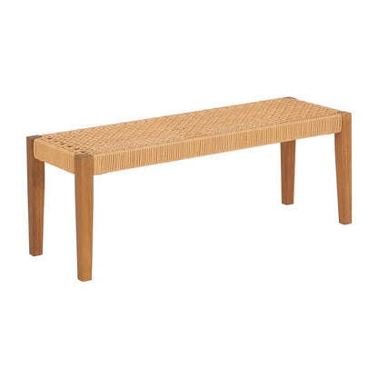 Gardeon Outdoor Garden Bench Seat Dining Acacia Wood 2-seater Patio Furniture