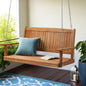 Gardeon Porch Swing Chair with Chain Outdoor Furniture Wooden Bench 2 Seater