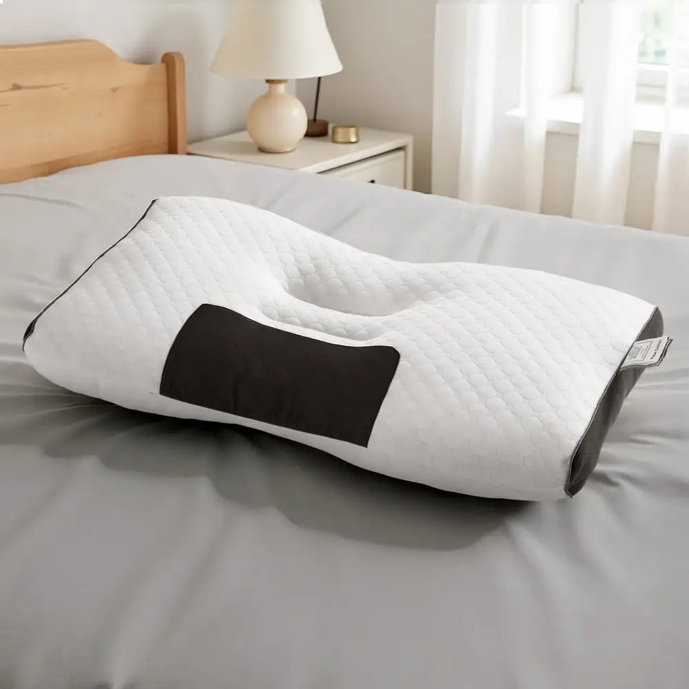 Giselle Bedding Contour Pillow Ergonomic Neck 48x73cm