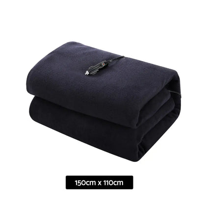 Giselle Electric Heated Blanket Car Truck Throw Rug Travel Camping 12v Dc Aut
