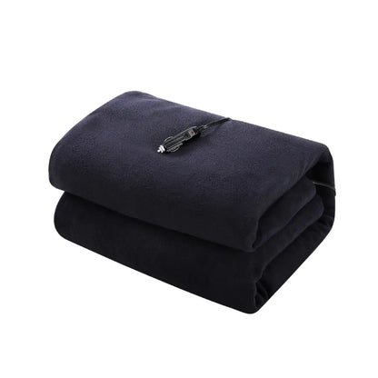Giselle Electric Heated Blanket Car Truck Throw Rug Travel Camping 12v Dc Aut
