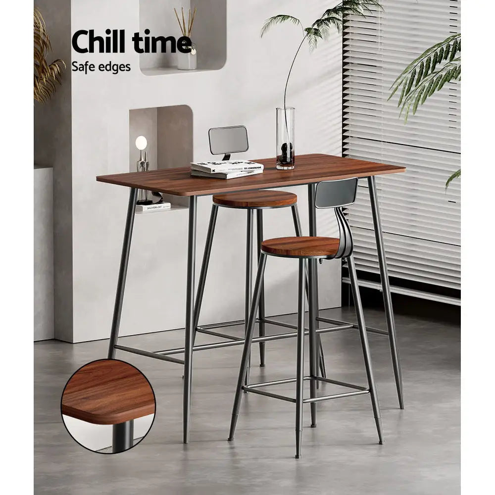 Halle Bar Table 120cm Rectangular