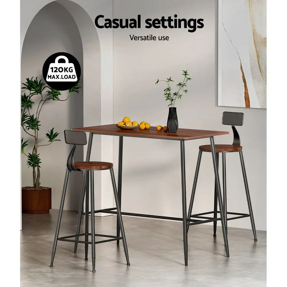 Halle Bar Table 120cm Rectangular