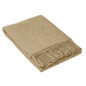 Hampton Throw - Merino Wool Blend - Camel