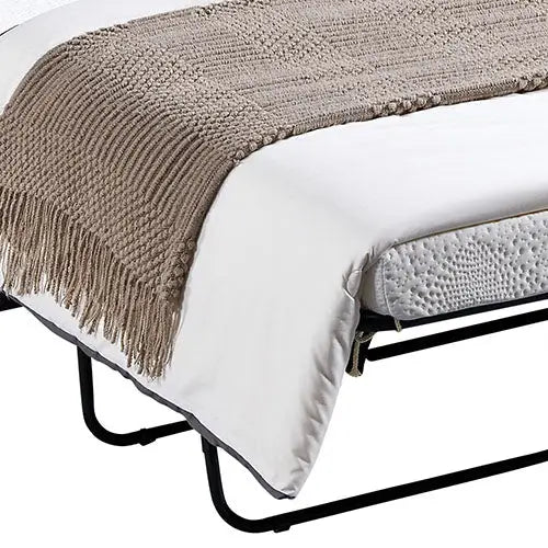 Harper Multifunctional 3 Seater Sofa Bed Fabric Upholstery Wooden Structure