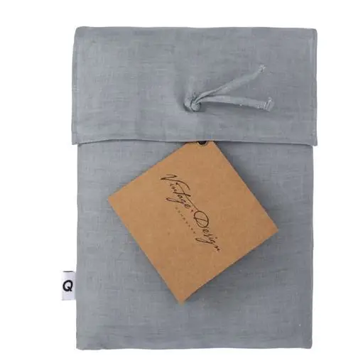 Hemp Eucalypt Quilt Cover by Vintage Design Homeware Super King