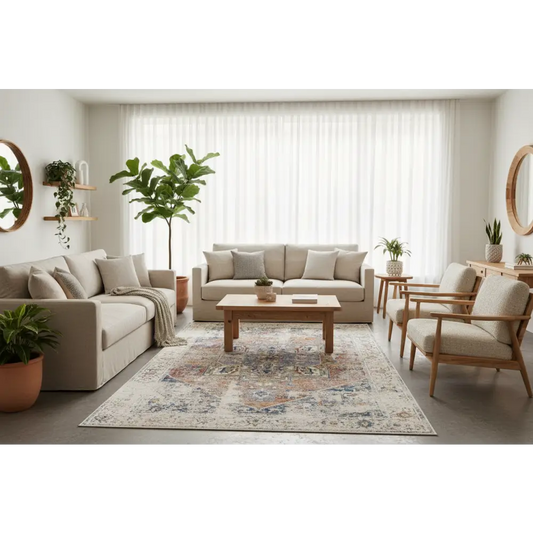 Heriz Ivory Rug by Culture -310x240cm - Rectangle