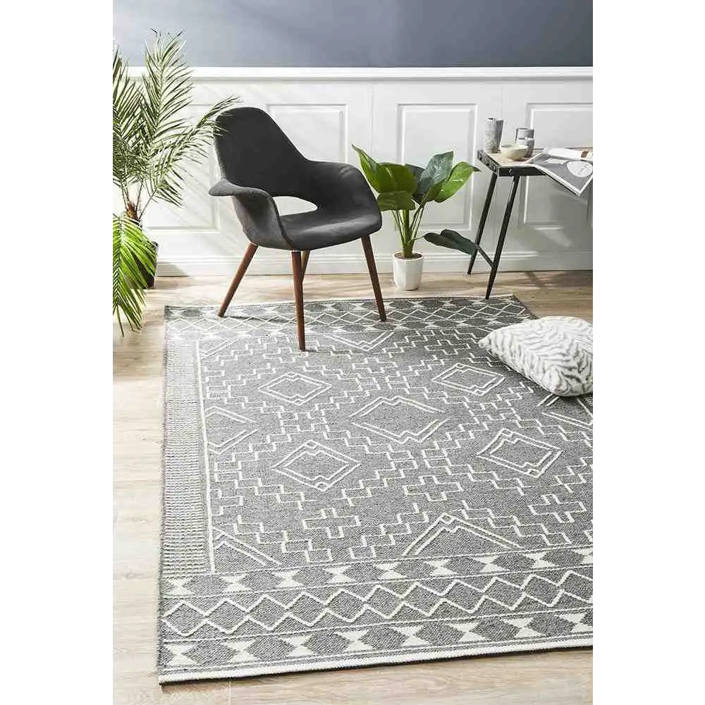 Hudson 802 Grey by Rug Culture - 280x190cm - Rectangle