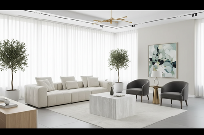 Hugo Rectangle Coffee Table 80x40cm