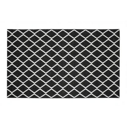 Huxley Black Rug by Culture-280x190cm - Rectangle