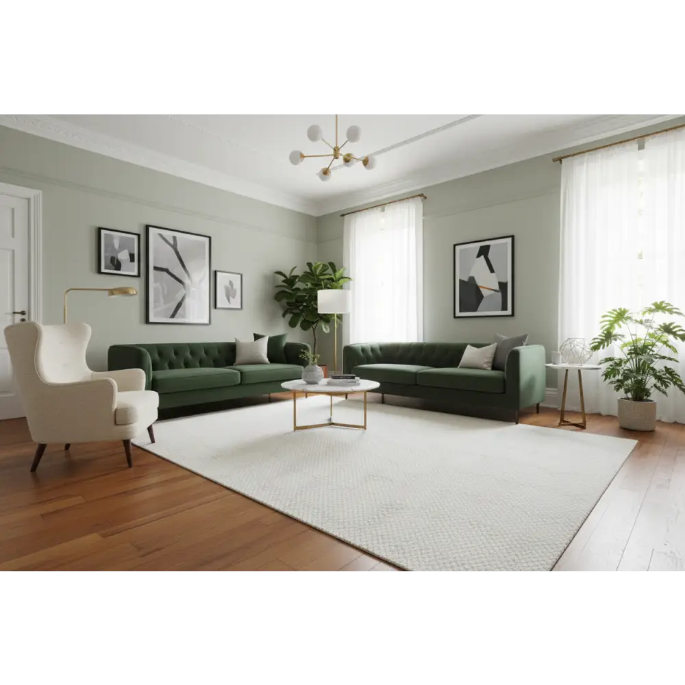 Huxley White Rug by Culture-280x190cm - Rectangle