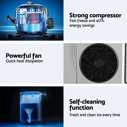 Ice Maker Machine 15kg Nugget Cube
