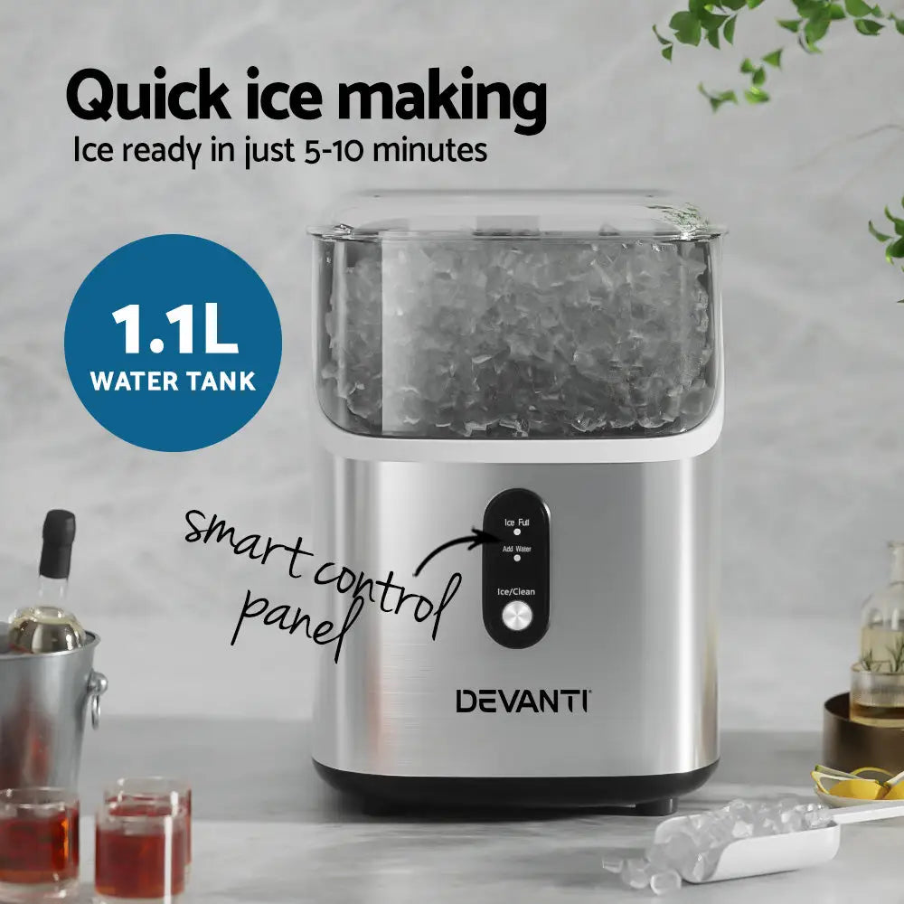 Ice Maker Machine 15kg Nugget Cube