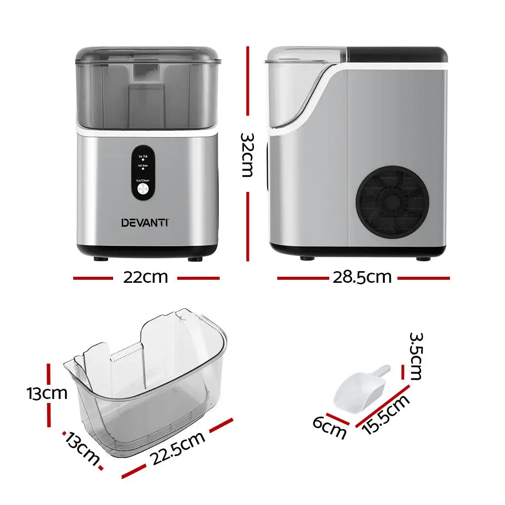 Ice Maker Machine 15kg Nugget Cube