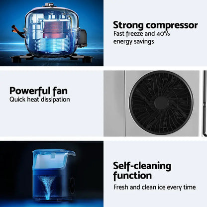 Ice Maker Machine 15kg Nugget Cube