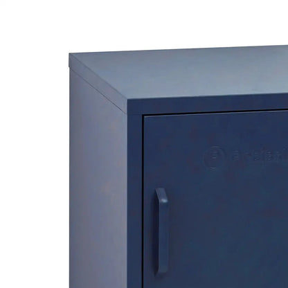 In Bedside Table Metal Cabinet - Mini Blue