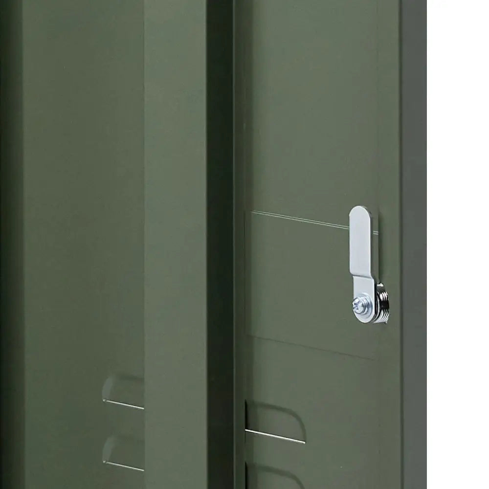 In Bedside Table Metal Cabinet - Mini Green